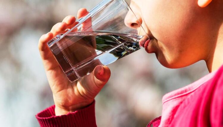 drinking water