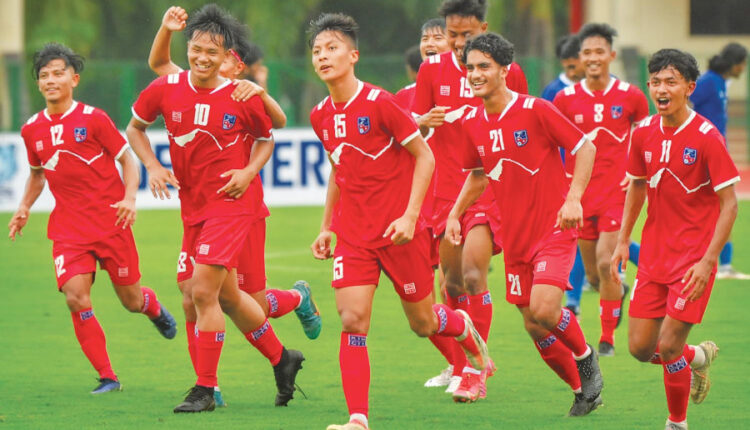 u20 football team nepal